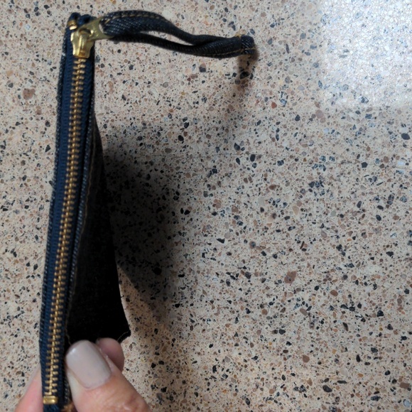 WRANGLER Zippered Coin Purse/Denim Pocket - Picture 12 of 12